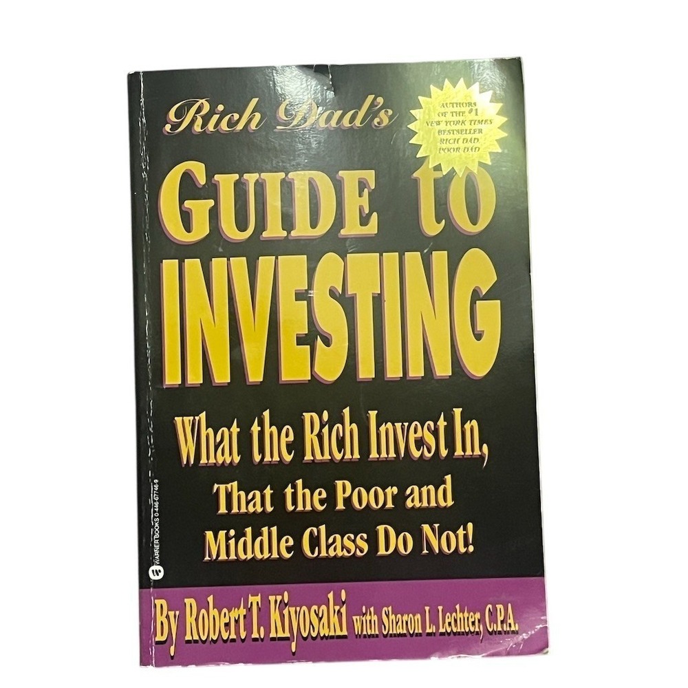 Rich Dad's Guide to Investing Paperback 2000 First Printing Kiyosaki